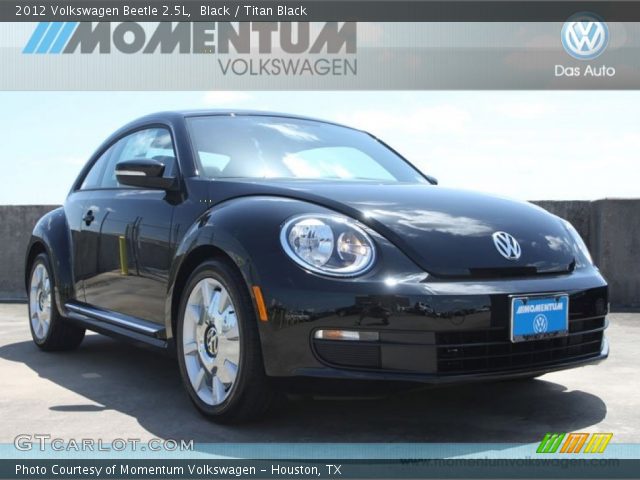 2012 Volkswagen Beetle 2.5L in Black