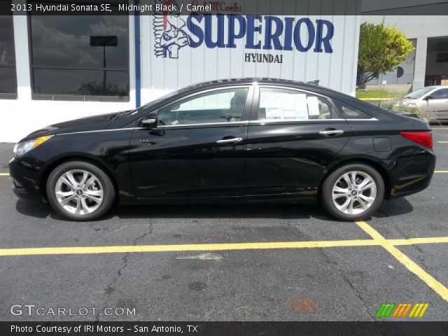 2013 Hyundai Sonata SE in Midnight Black