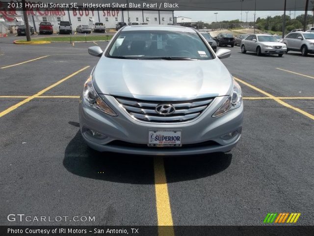 2013 Hyundai Sonata SE in Iridescent Silver Blue Pearl