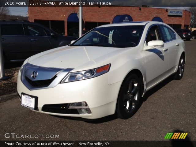 2010 Acura TL 3.7 SH-AWD in White Diamond Pearl
