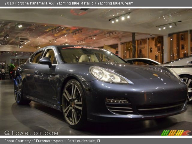 2010 Porsche Panamera 4S in Yachting Blue Metallic