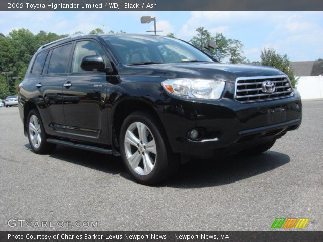 2009 Toyota Highlander Limited 4WD in Black