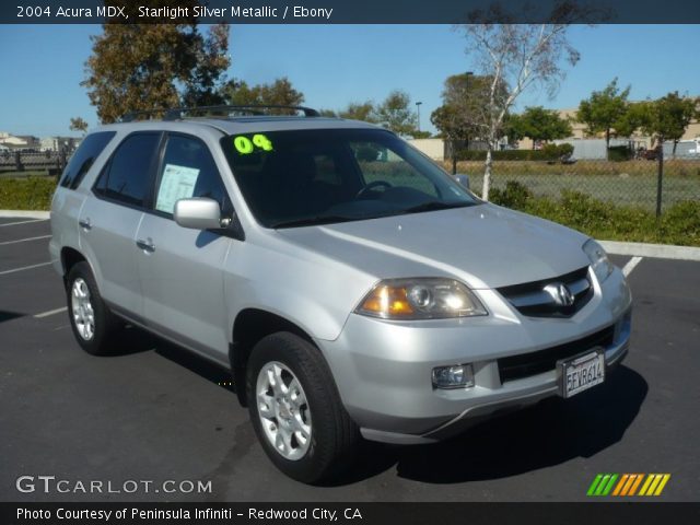 2004 Acura MDX  in Starlight Silver Metallic