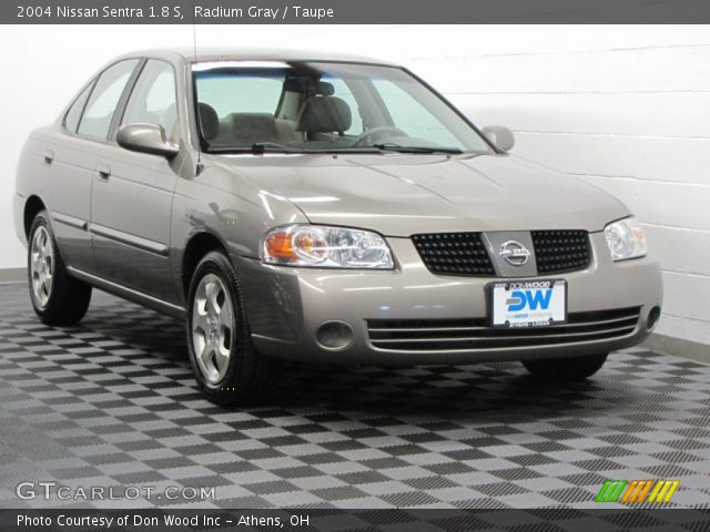 2004 Nissan Sentra 1.8 S in Radium Gray