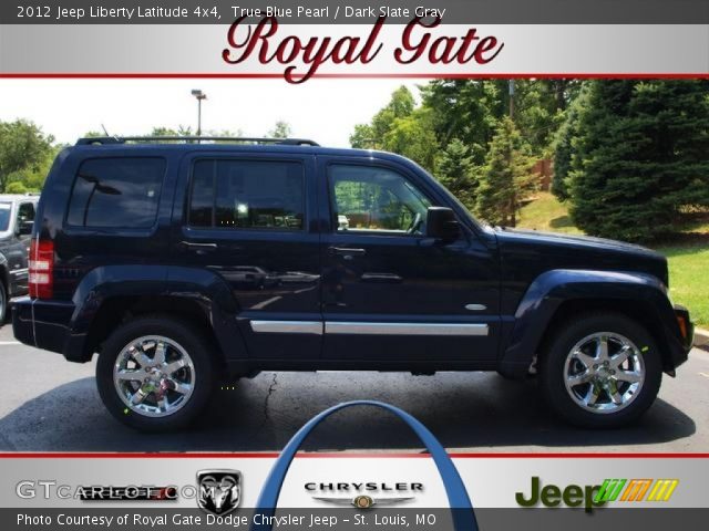 2012 Jeep Liberty Latitude 4x4 in True Blue Pearl