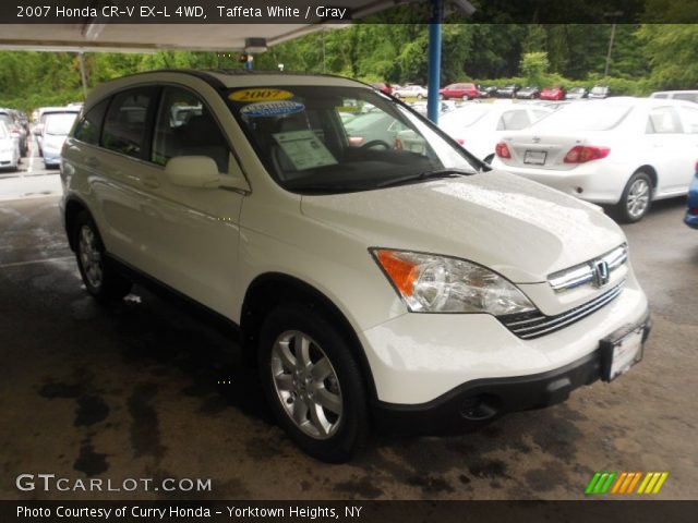 2007 Honda CR-V EX-L 4WD in Taffeta White