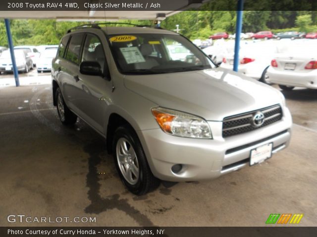 2008 Toyota RAV4 4WD in Classic Silver Metallic