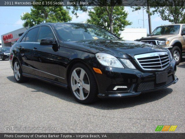 2011 Mercedes-Benz E 350 Sedan in Black