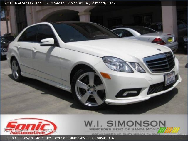 2011 Mercedes-Benz E 350 Sedan in Arctic White