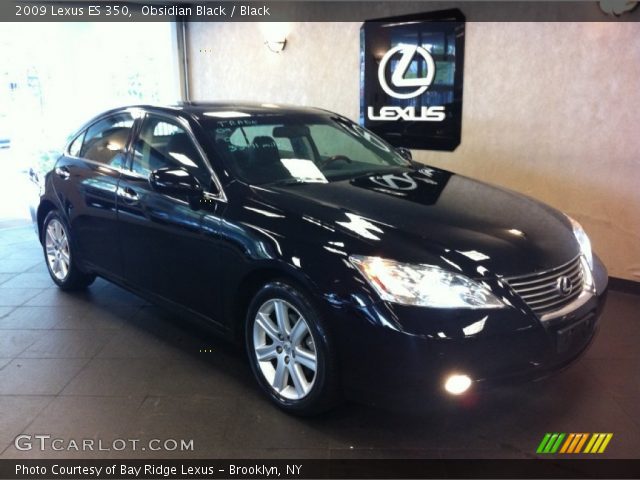 2009 Lexus ES 350 in Obsidian Black