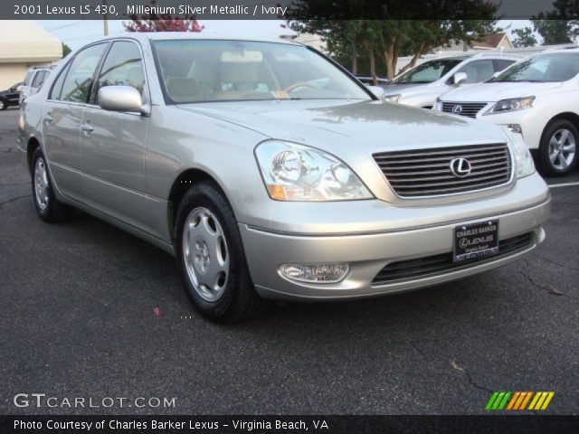 2001 Lexus LS 430 in Millenium Silver Metallic