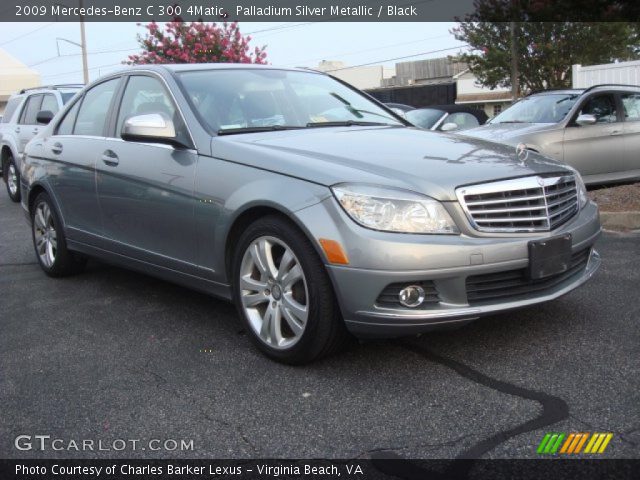 2009 Mercedes-Benz C 300 4Matic in Palladium Silver Metallic
