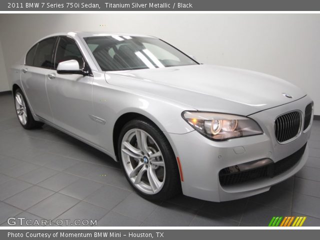 2011 BMW 7 Series 750i Sedan in Titanium Silver Metallic