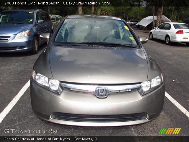 2008 Honda Civic Hybrid Sedan in Galaxy Gray Metallic