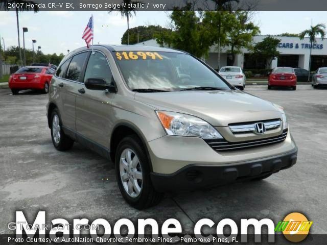 2007 Honda CR-V EX in Borrego Beige Metallic
