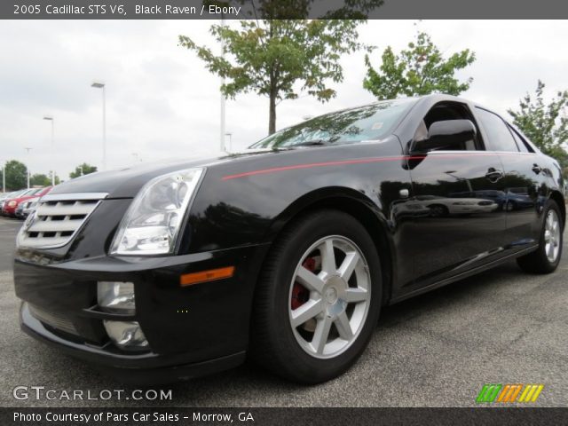 2005 Cadillac STS V6 in Black Raven