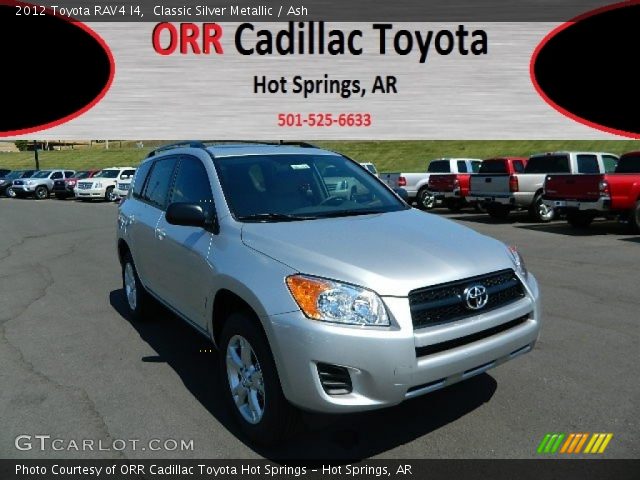2012 Toyota RAV4 I4 in Classic Silver Metallic