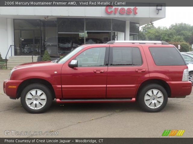 2006 Mercury Mountaineer Premier AWD in Vivid Red Metallic