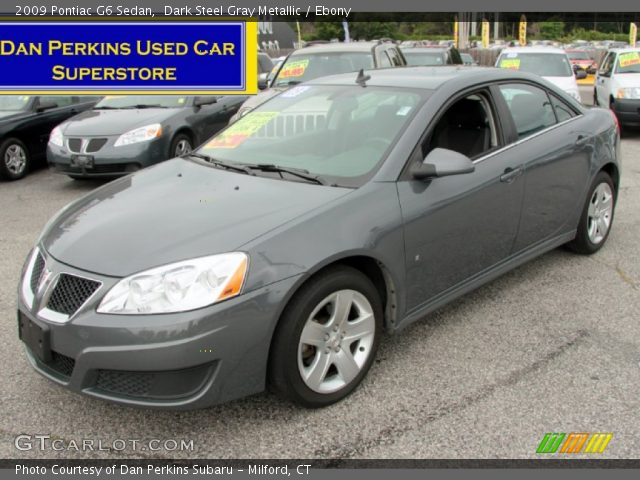 2009 Pontiac G6 Sedan in Dark Steel Gray Metallic