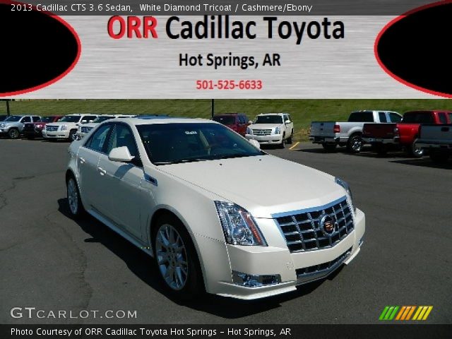 2013 Cadillac CTS 3.6 Sedan in White Diamond Tricoat