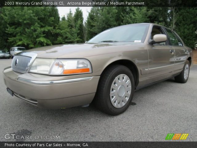 2003 Mercury Grand Marquis GS in Arizona Beige Metallic