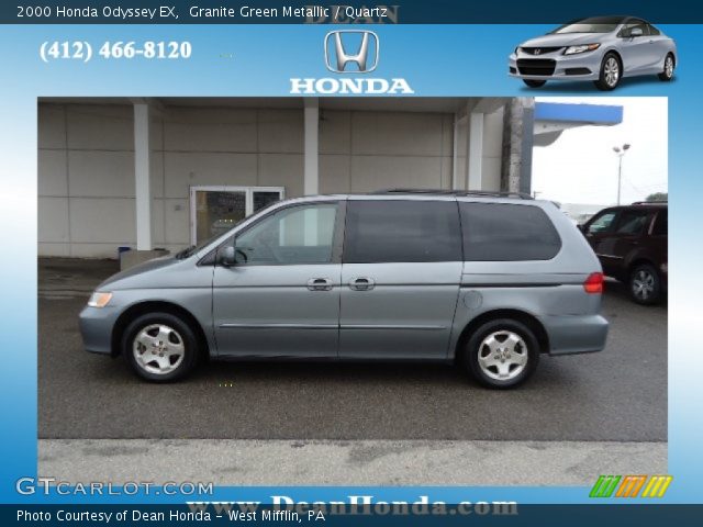 2000 Honda Odyssey EX in Granite Green Metallic