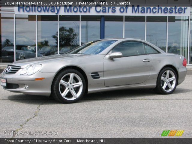 2004 Mercedes-Benz SL 500 Roadster in Pewter Silver Metallic