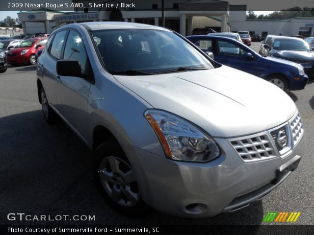 2009 Nissan Rogue S AWD in Silver Ice