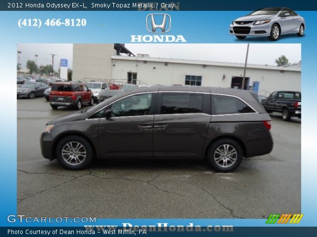 2012 Honda Odyssey EX-L in Smoky Topaz Metallic