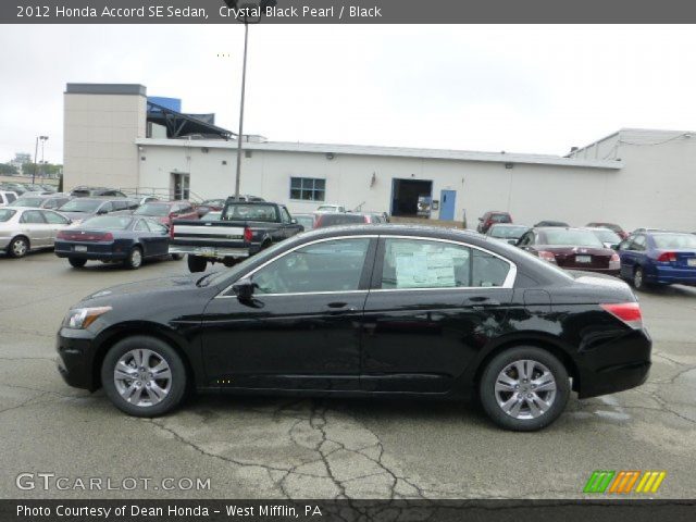 2012 Honda Accord SE Sedan in Crystal Black Pearl