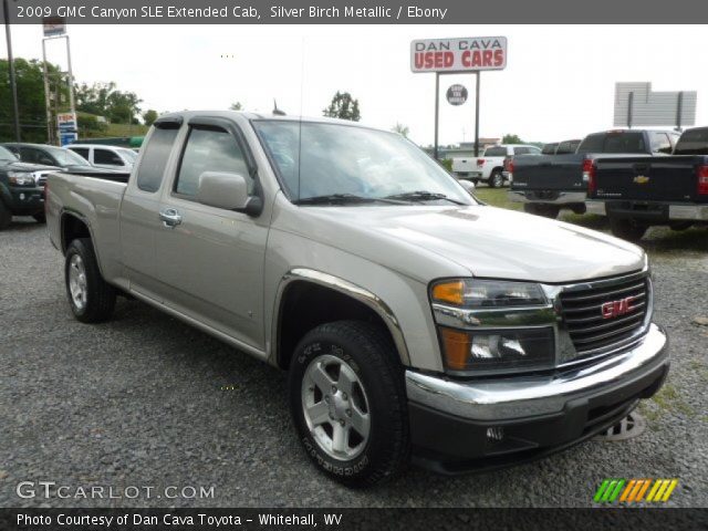 2009 GMC Canyon SLE Extended Cab in Silver Birch Metallic