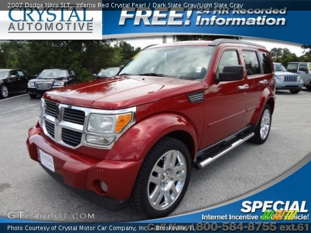 2007 Dodge Nitro SLT in Inferno Red Crystal Pearl