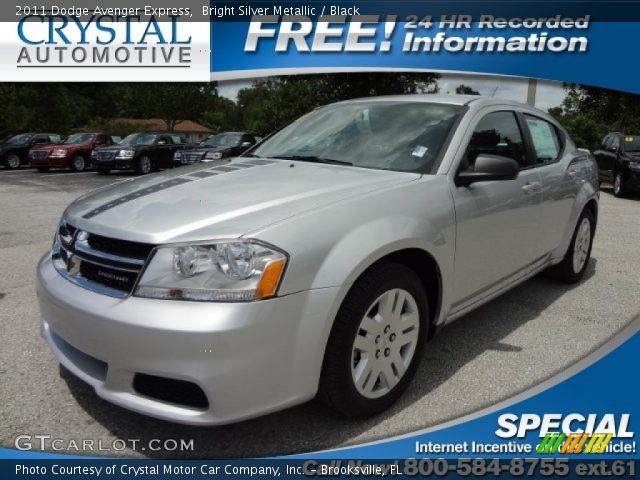 2011 Dodge Avenger Express in Bright Silver Metallic