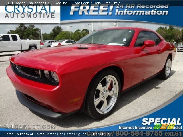 2011 Dodge Challenger R/T in Redline 3-Coat Pearl