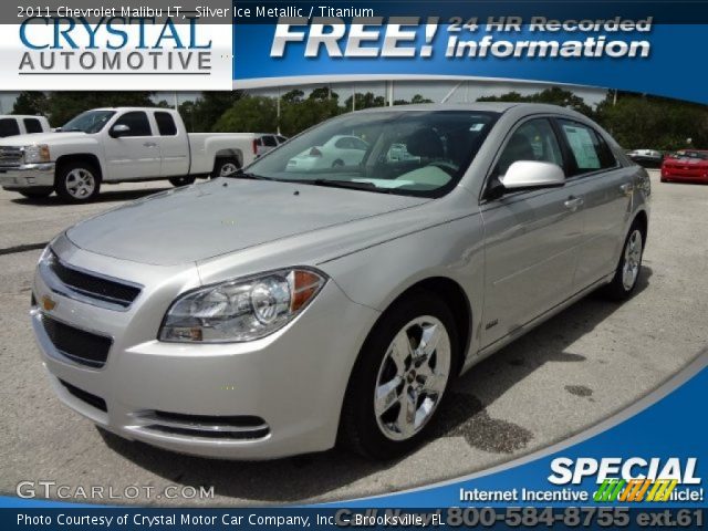 2011 Chevrolet Malibu LT in Silver Ice Metallic