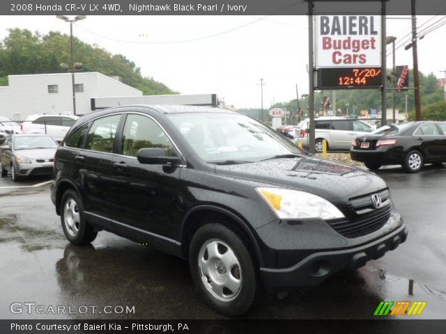 2008 Honda CR-V LX 4WD in Nighthawk Black Pearl