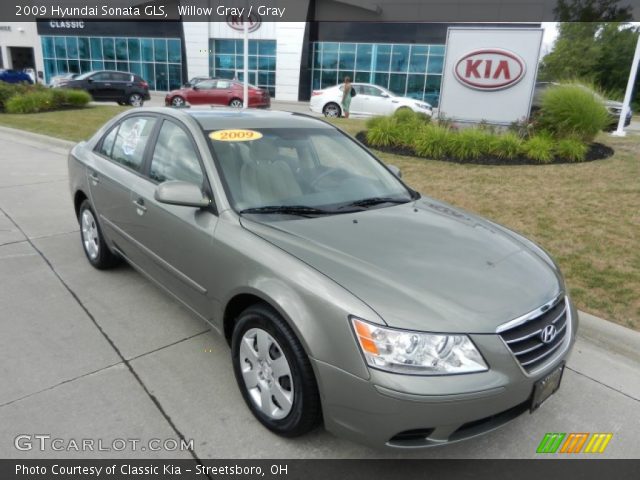 2009 Hyundai Sonata GLS in Willow Gray