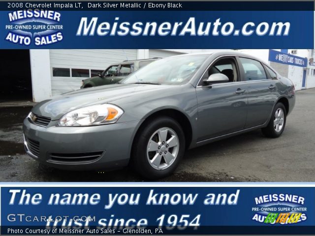2008 Chevrolet Impala LT in Dark Silver Metallic