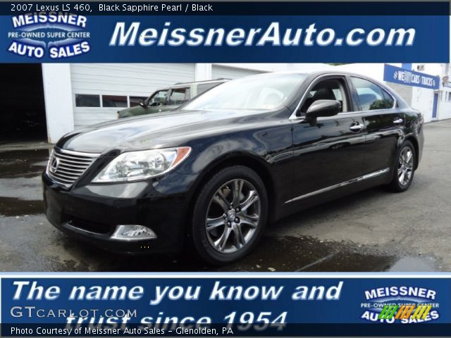 2007 Lexus LS 460 in Black Sapphire Pearl