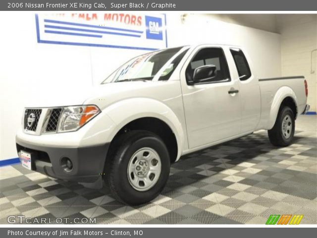 2006 Nissan Frontier XE King Cab in Super Black