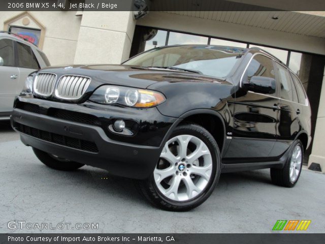 2006 BMW X5 4.4i in Jet Black