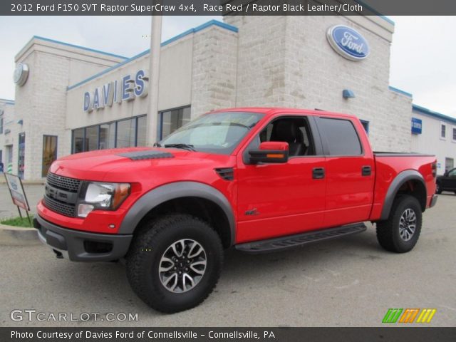 2012 Ford F150 SVT Raptor SuperCrew 4x4 in Race Red