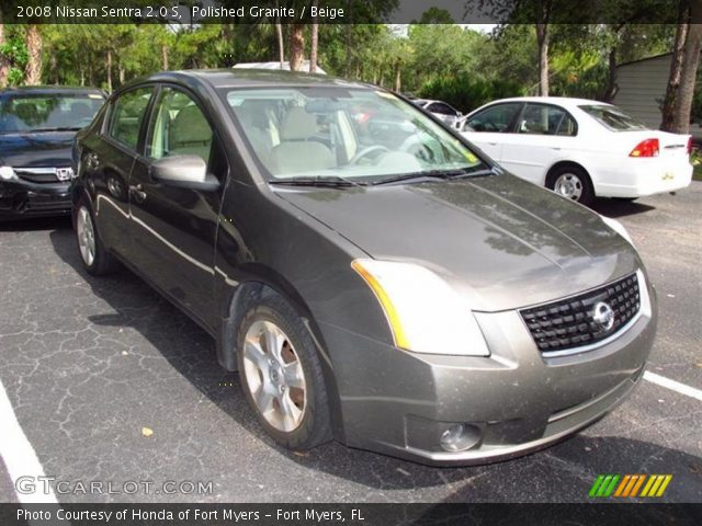 2008 Nissan Sentra 2.0 S in Polished Granite