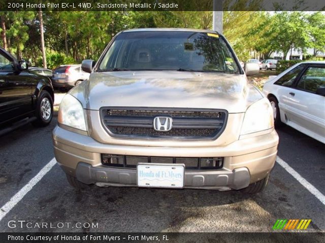 2004 Honda Pilot EX-L 4WD in Sandstone Metallic