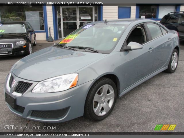 2009 Pontiac G6 Sedan in Blue Gold Crystal Metallic