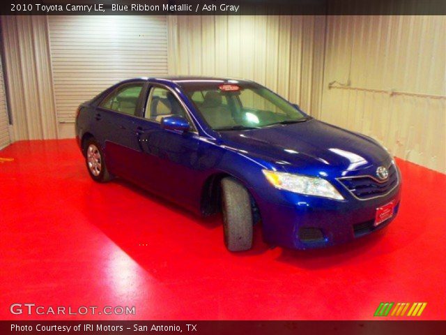 2010 Toyota Camry LE in Blue Ribbon Metallic