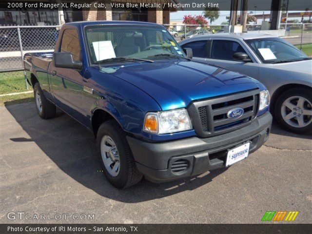 2008 Ford Ranger XL Regular Cab in Vista Blue Metallic