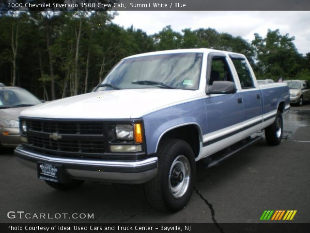 2000 Chevrolet Silverado 3500 Crew Cab in Summit White