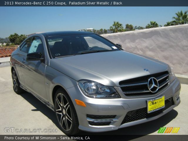 2013 Mercedes-Benz C 250 Coupe in Palladium Silver Metallic