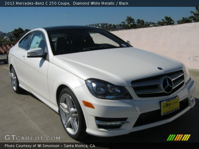 2013 Mercedes-Benz C 250 Coupe in Diamond White Metallic